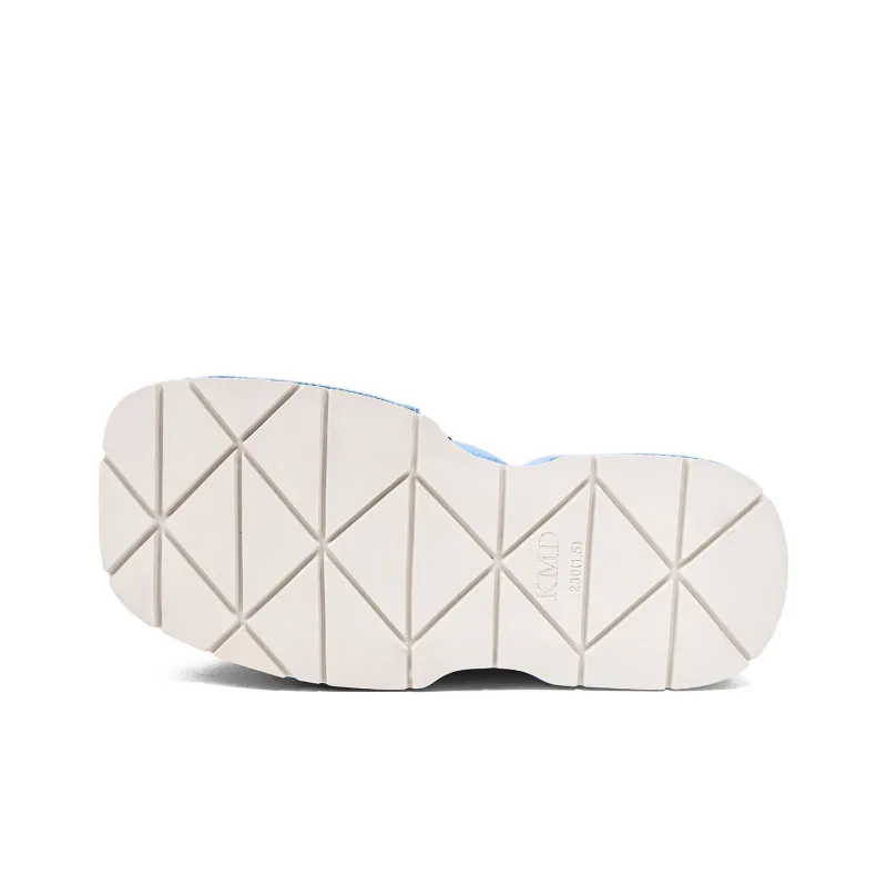 KMD Rubber Sole Quiet Slide Slippers Women's-4