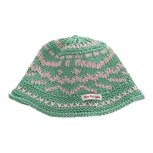 JKEM Straw Woven Bucket Hats Women's