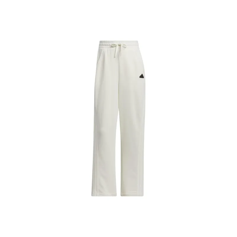 Adidas Dance French Terry Joggers Knitted Sweatpants Women's Jade White-0