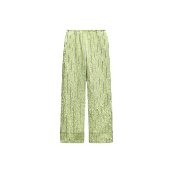 ZARA Casual Pants Women's Light Green