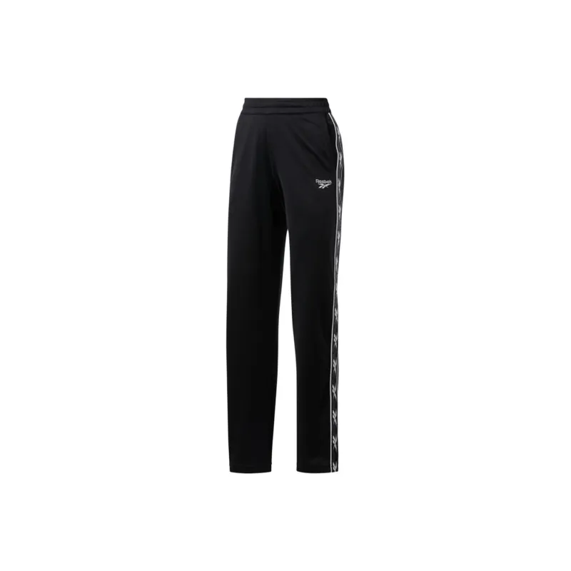 Reebok Cl F Vector Tape Pants Knitted Sports Pants Women's Black-0