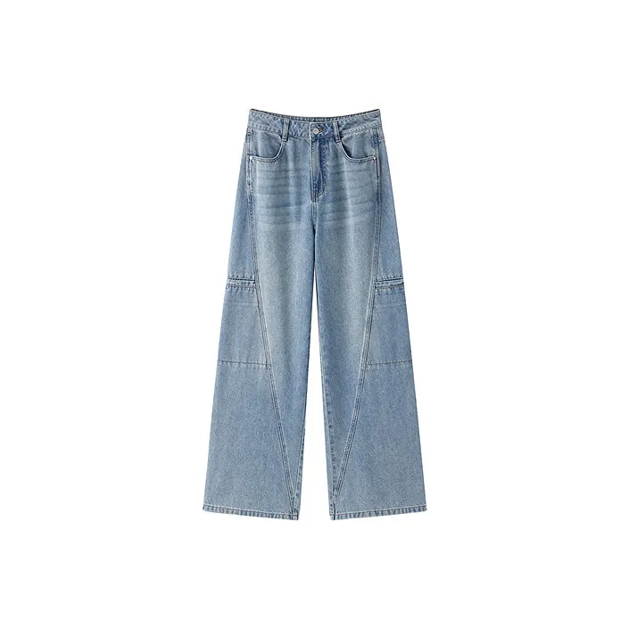 LEDIN Jeans Women's Light Denim Blue-0