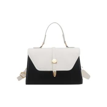 TOUTSEUL YOLO PU One Shoulder Handbag Women's White/Black/Red/Khaki/Brown