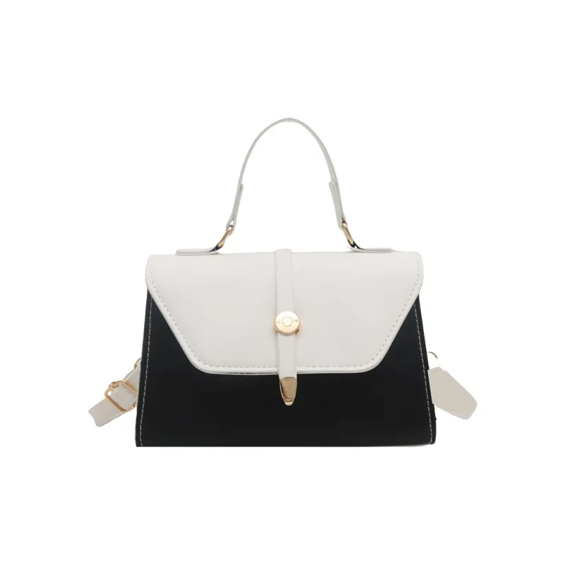 TOUTSEUL YOLO PU One Shoulder Handbag Women's White/Black/Red/Khaki/Brown-0