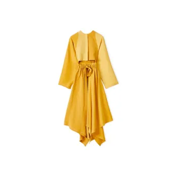 LOEWE Long Sleeved Dresses Women's Yellow