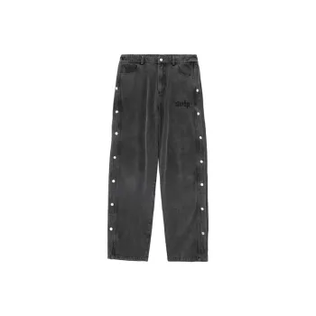 SOLP Straight Jeans Unisex Washed Gray