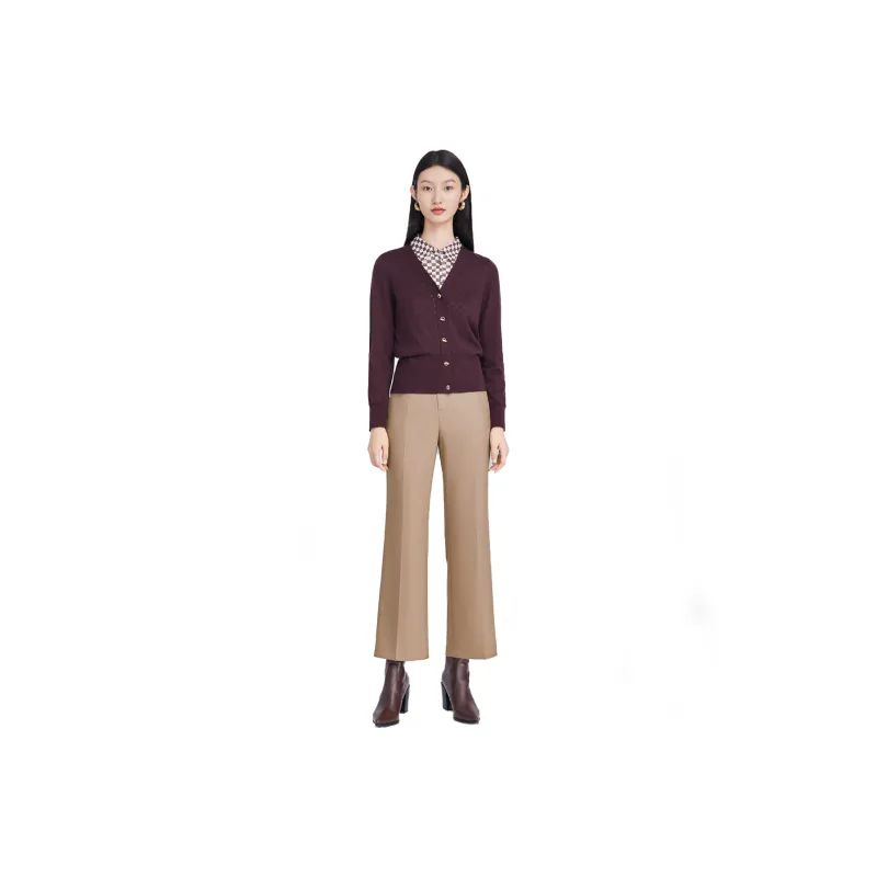 JZ Juzui Suit Trouser Women's Camel-0