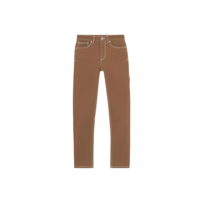 Burberry Mid Rise Skinny Jeans Warm Walnut Brown-0