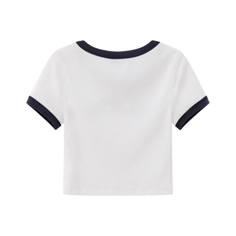 CHUU Set in Sleeve T Shirt Women's-1