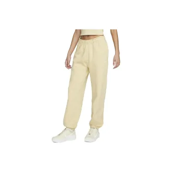 Nike Women's Nrg Solo Swoosh Fleece Pants Team Gold/White
