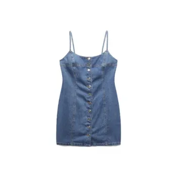 ZARA Slip Dresses Women's Blue