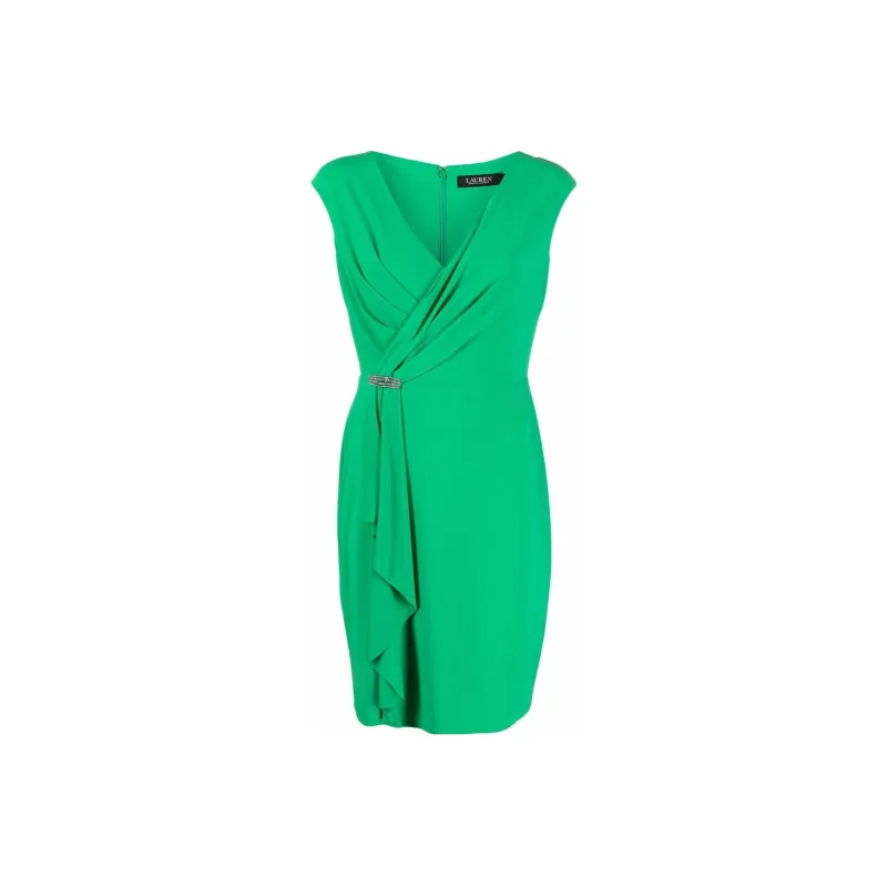 Polo Ralph Lauren Tied Midi Dress-0