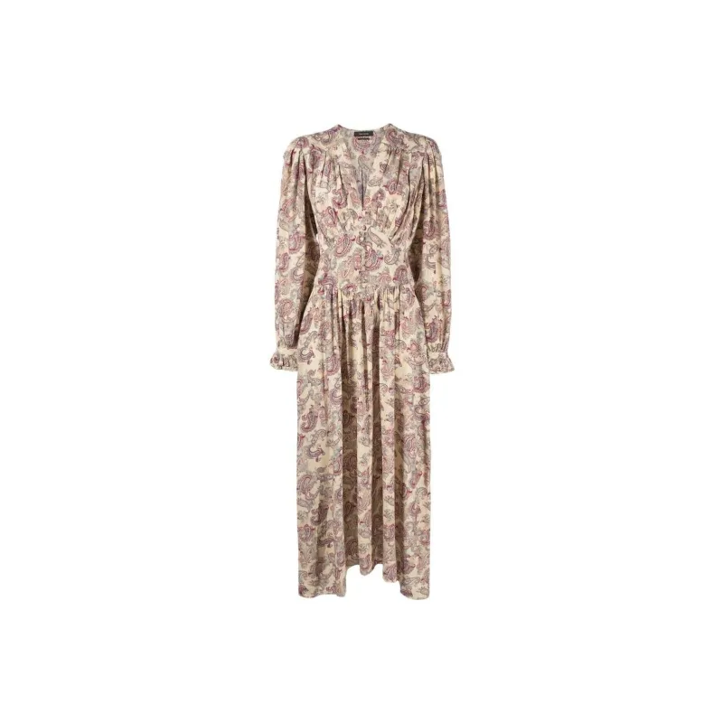 ISABEL MARANT Myrala Paisley print Midi length Dress-0