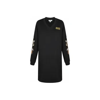 KENZO Long-Sleeved Dresses Women's Black