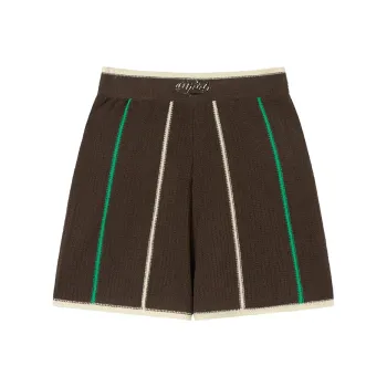 MEETLADY Casual Shorts Women's Coffee