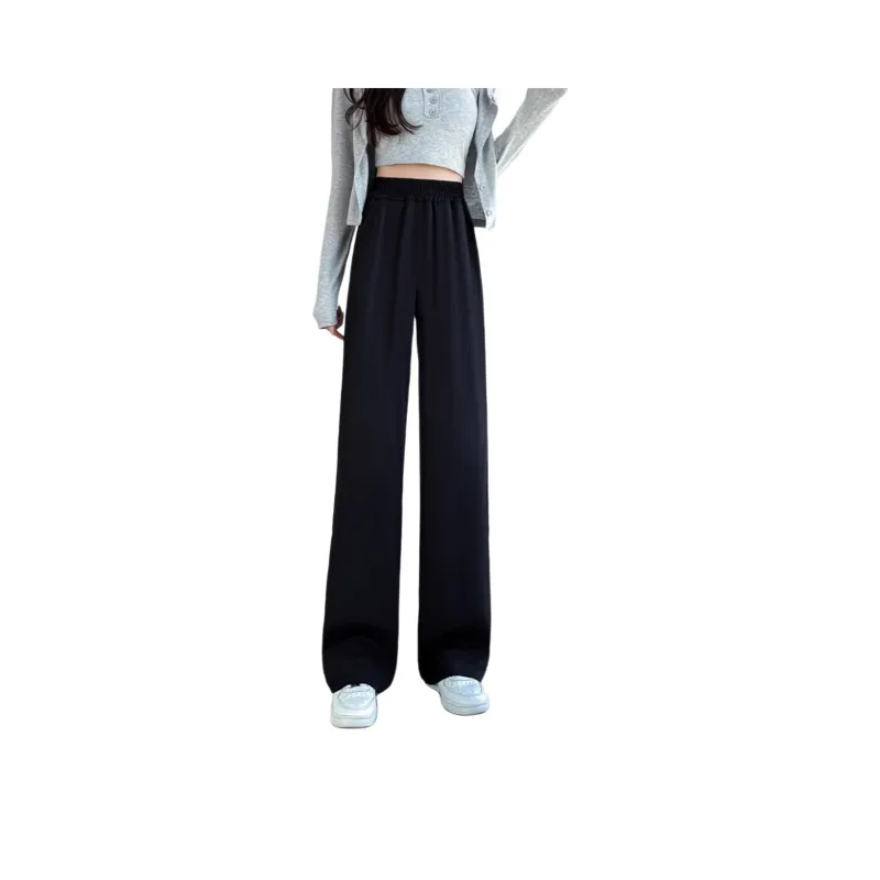 Ya Sheep People Casual Pants Women's Black-6