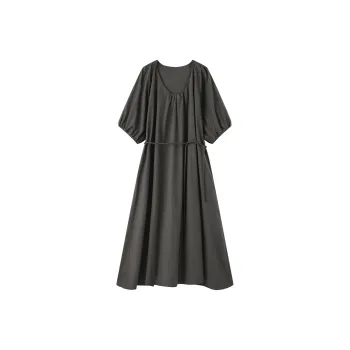 THE SEA LIFE Short Sleeved Dress Women's Premium Gray