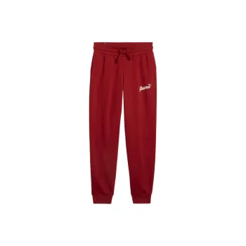 PUMA ESS+ Script Casual Pants Women's Red