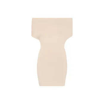 Jacquemus La Robe Cubista Off Shoulder Dress