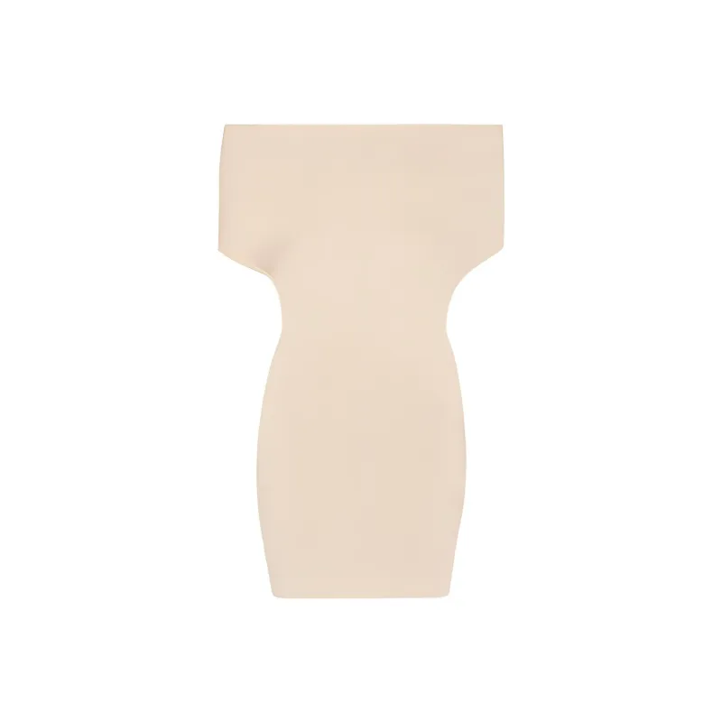 Jacquemus La Robe Cubista Off Shoulder Dress-0