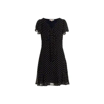 MICHAEL KORS Short Sleeved Dresses Women's Blue