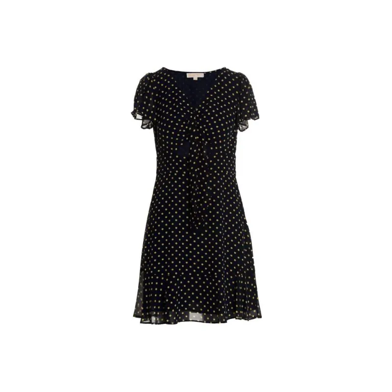 MICHAEL KORS Short Sleeved Dresses Women's Blue-0
