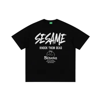 SESAME STREET T Shirt Unisex Black
