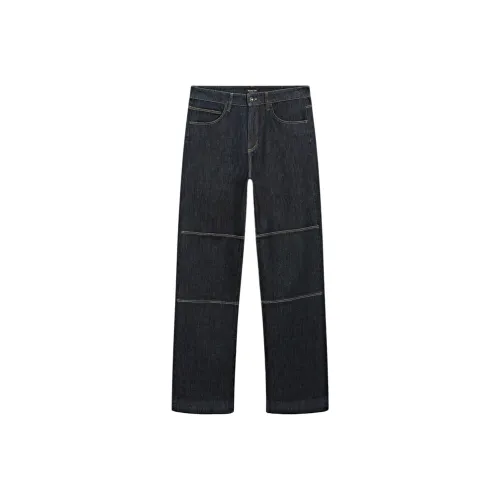Massimo Dutti Jeans Women's Pitch Black Gray