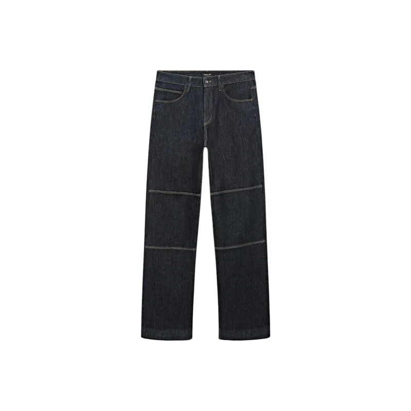 Massimo Dutti Jeans Women's Pitch Black Gray-0