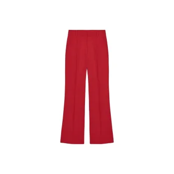 ZARA ZW Series Casual Pants Women's Red