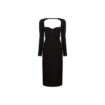 Jacquemus Long-Sleeved Dresses Women's Black