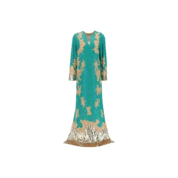 Valentino Long-Sleeved Dresses Women's Green