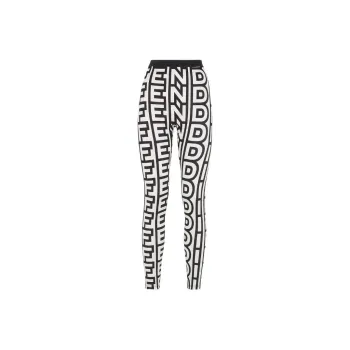 FENDI Leggings Women's White