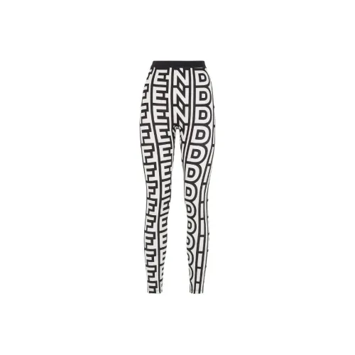 FENDI Leggings Women's White