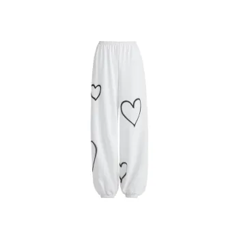 FHMY Casual Pants Women's White
