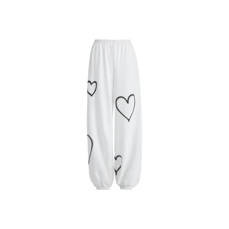 FHMY Casual Pants Women's White-0