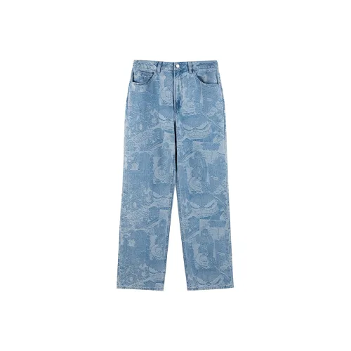FUN X Garfield SS24 Jeans Women's Denim Blue