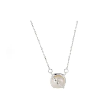 TAOHUAZHAOZHAO S925 Silver Necklaces Women's