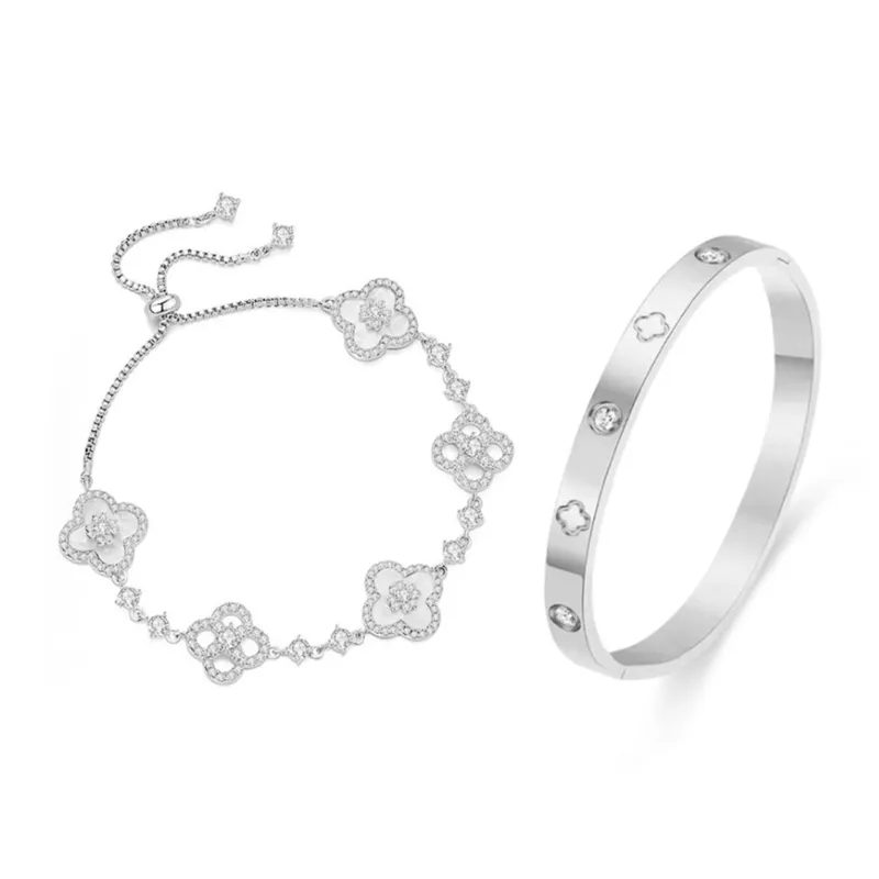 J&KINGLAY Alloy Bracelets Women's-21