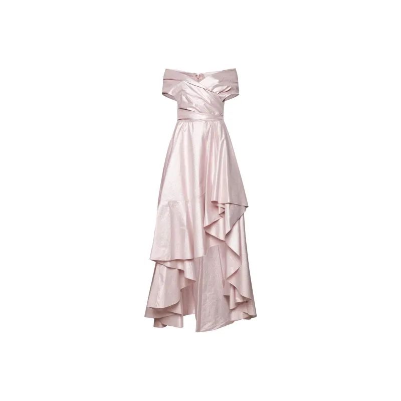 Talbot Runhof Short-Sleeved Dresses Women's Pink-0
