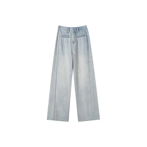 FAWENXIANGZI Jeans Women's Blue
