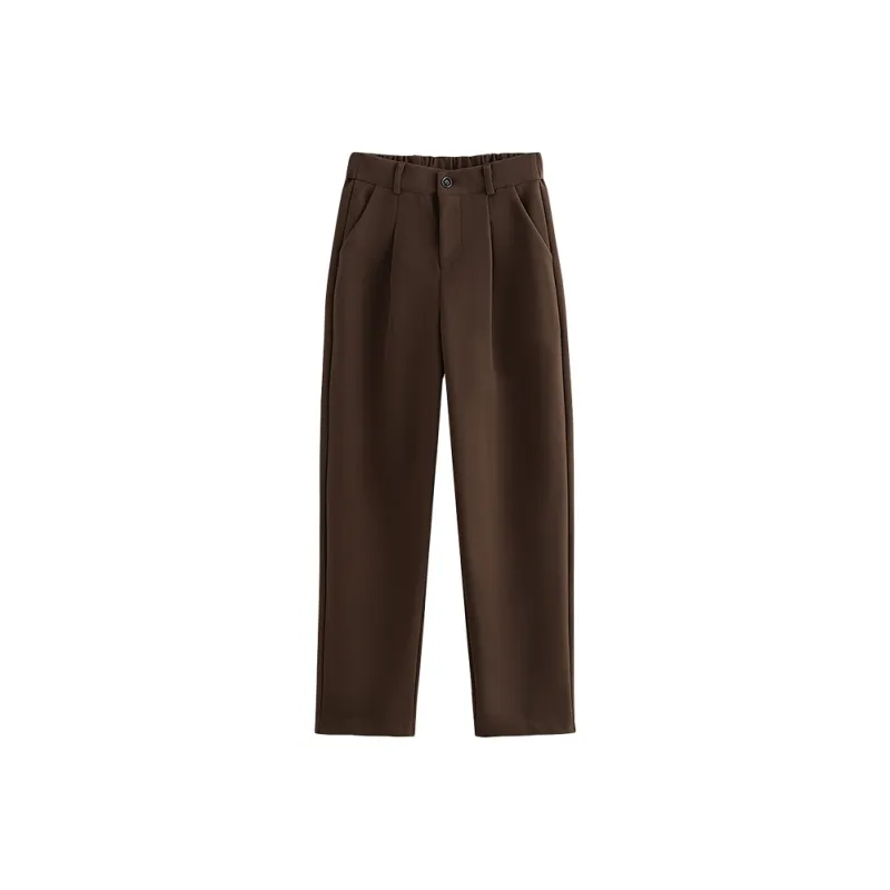 Initial Language Casual Pants Women's-8