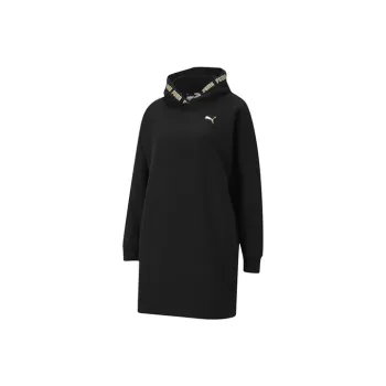 PUMA Long Sleeved Dresses Women's Black
