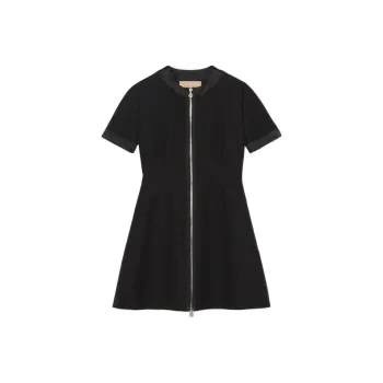 GUCCI Zip up Mini Dress