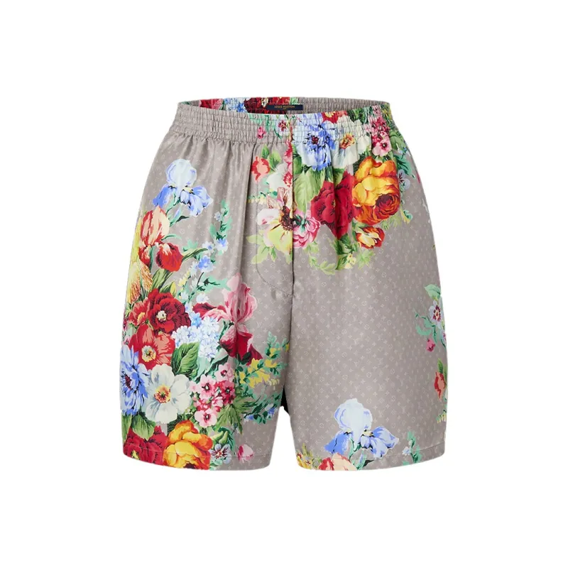 LOUIS VUITTON New Quarterly Products Of LV Casual Shorts Women's Light Umber-0