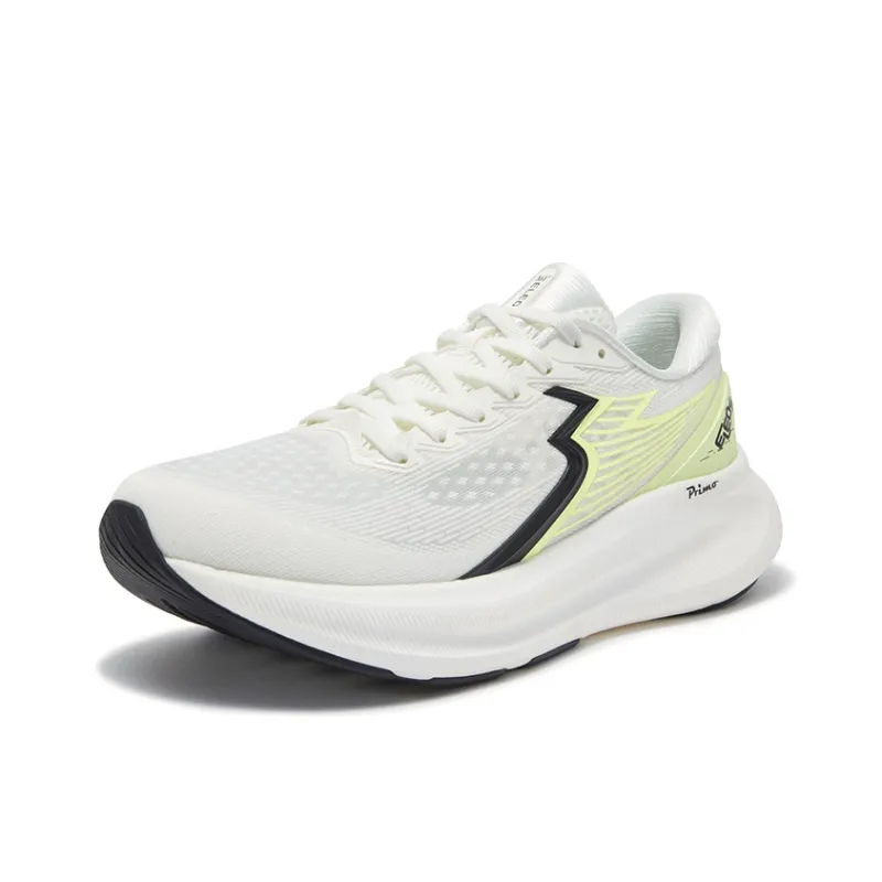 361° Cushioning, Slip Resistant, Abrasion Resistant, Support, Rebound Low Top Casual Running Shoes Men's White Green-1