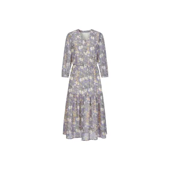 JZ. ANNAKRO Long-Sleeved Dresses Women's Floral Light Blue