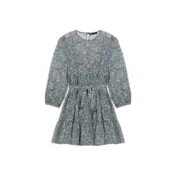 Maje Long-Sleeved Dresses Women's Black