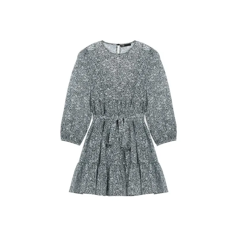 Maje Long-Sleeved Dresses Women's Black-0