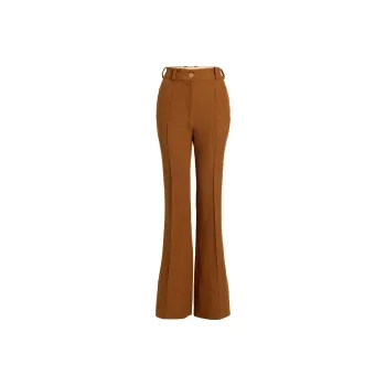 Patou Tweed Flared Trousers